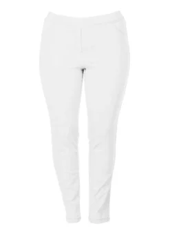KJ Brand Jenny wit, smalle stretchbroek