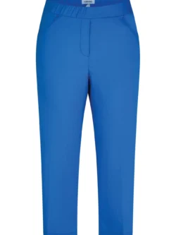 KJ Brand Susie culotte blauw, katoenmix