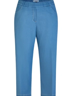 KJ Brand Susie culotte lyocell, blauw 7/8