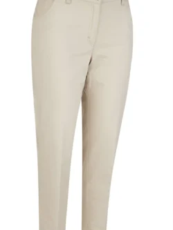 KJ Brand Betty chino zand, enkellang