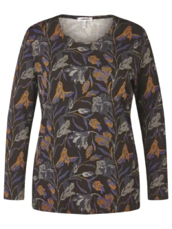 KJ Brand shirt lange mouw print, winter